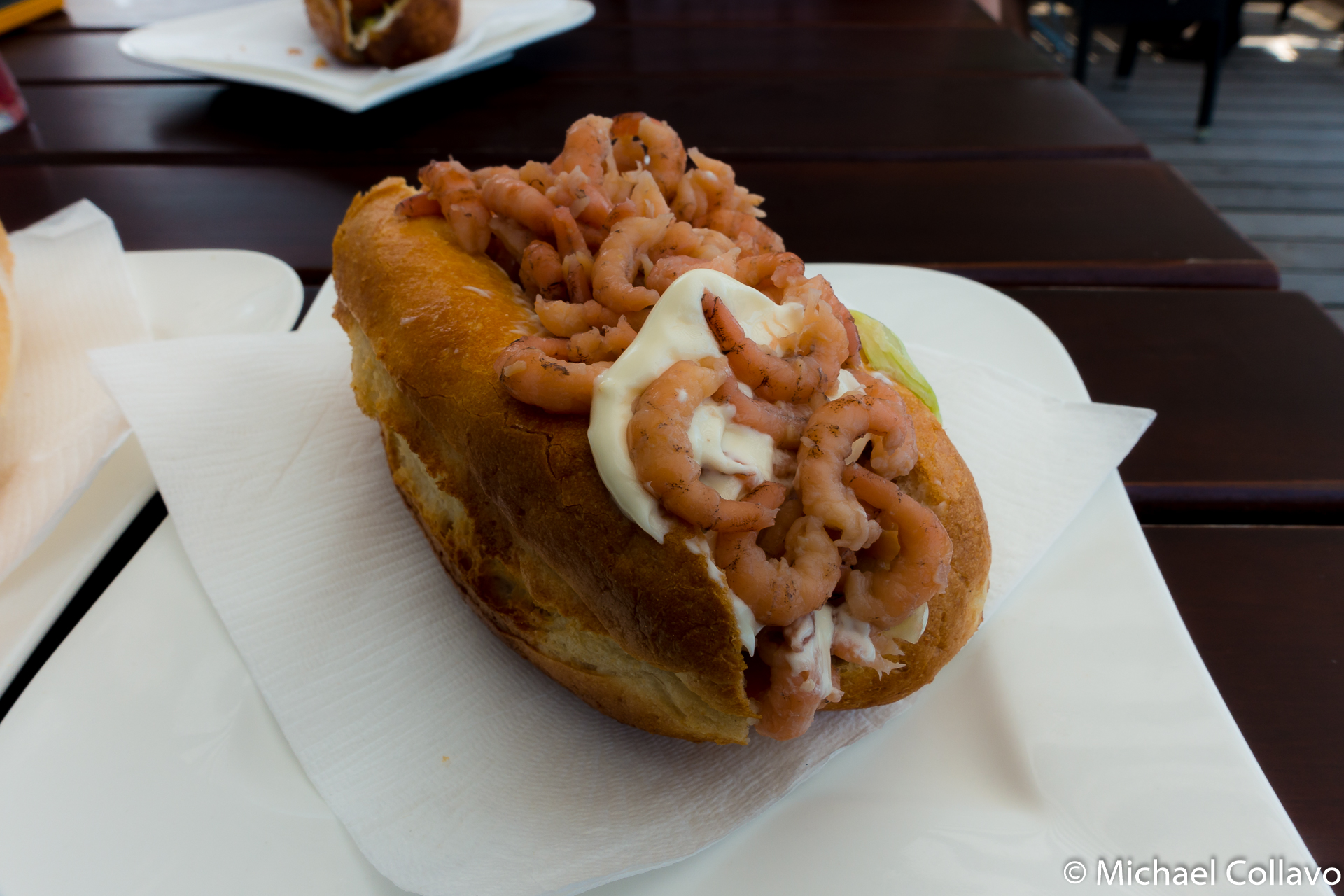 Feines Fischbrötchen
