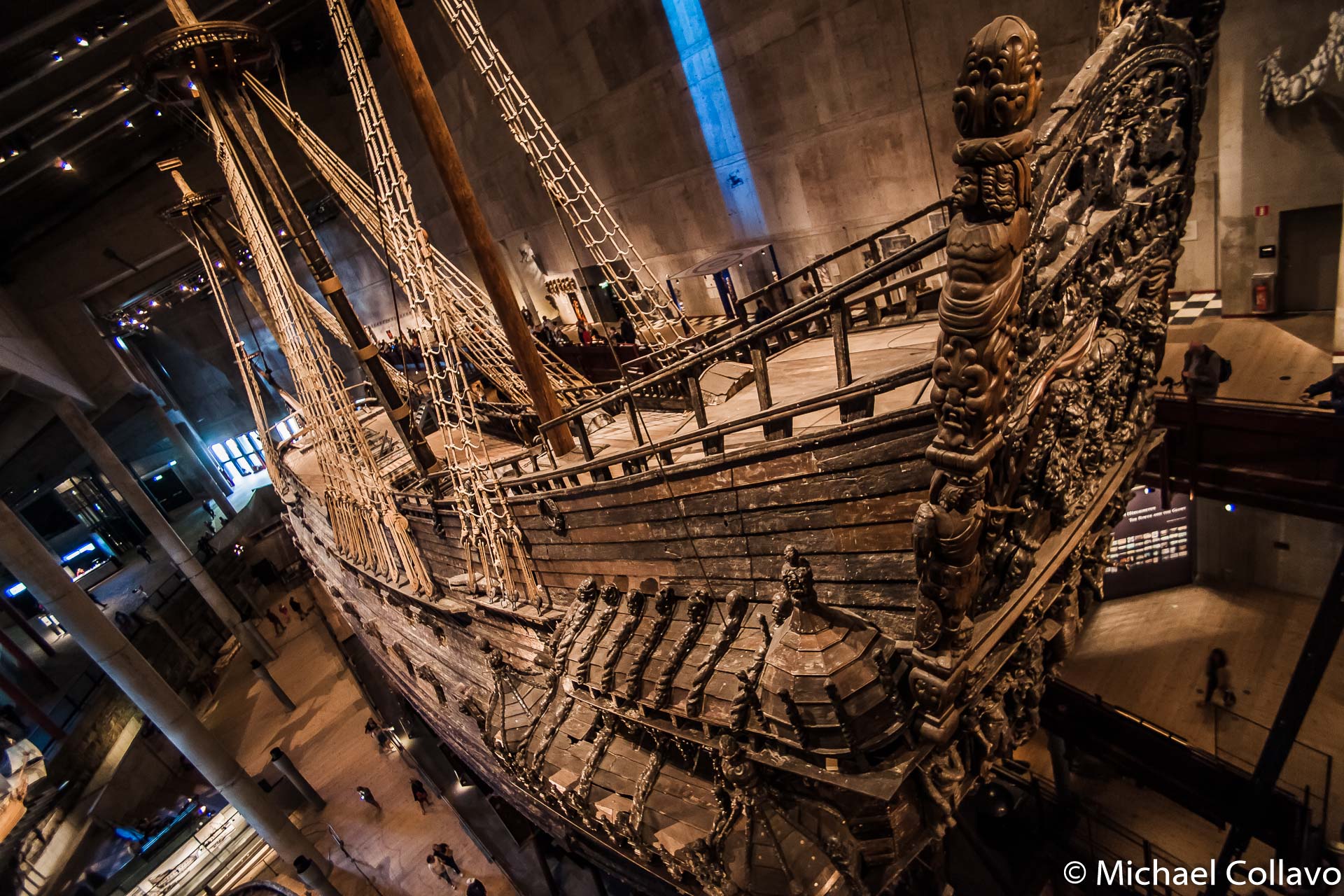 Die Vasa im Original