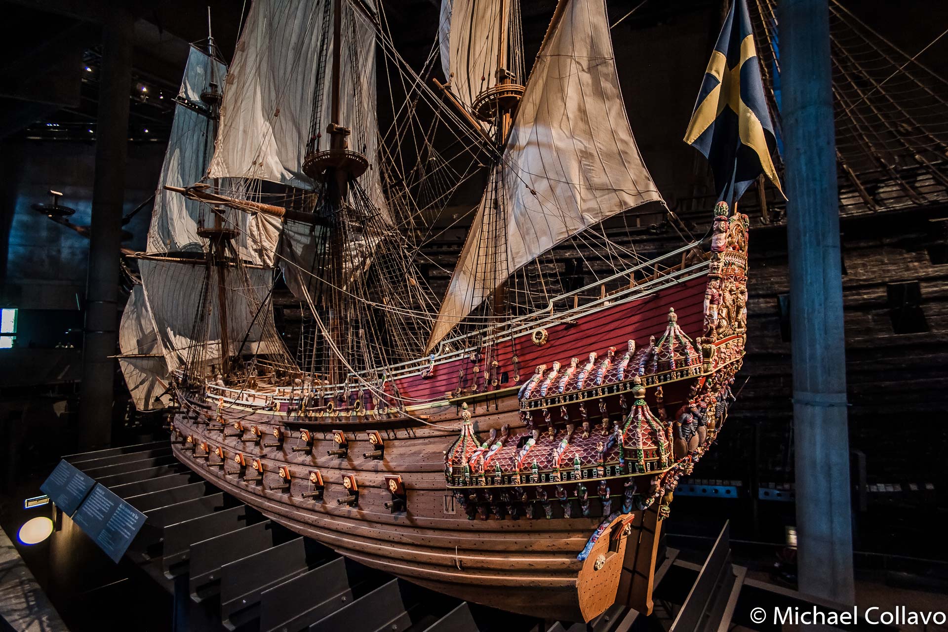 Die Vasa als Modell